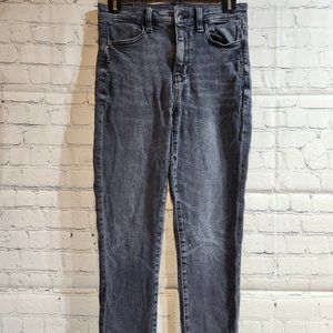 American Eagle Women's Super Hi Rise Jegging Dark Washed - S/6 (Short)